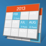 日々の投稿をカレンダー表示！Archives Calendar Widget の使い方