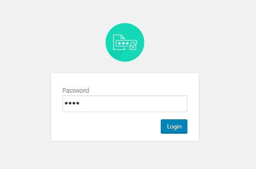 ブログ全体の限定公開を有効にすると、全記事でこういうパスワード入力画面が表示されるようになる